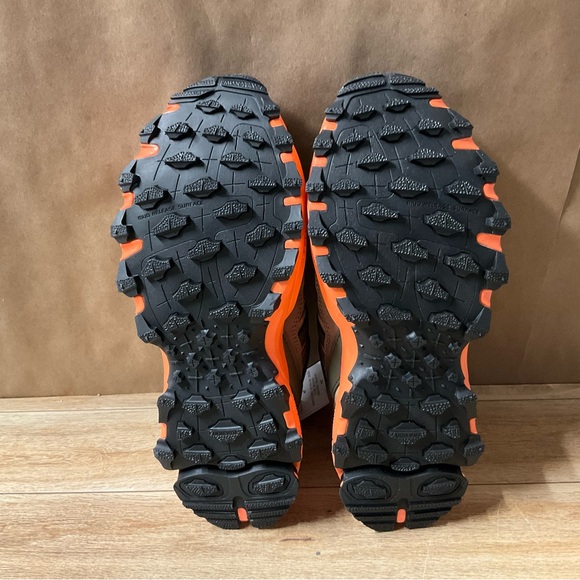 New! Women’s Adidas Hyperturf Adventure W 5 Green Orange Sneakers Hikers Hiking - Picture 7 of 12